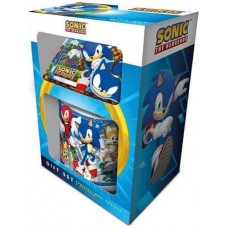 Подарунковий набір Sonic The Hedgehog Speed ​​Freaks Gift Set (Pyramid, чашка, підсклянник та брелок), 126491, Фигурки